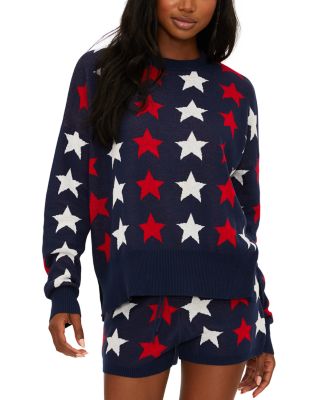 Callie Star Print Sweatshirt