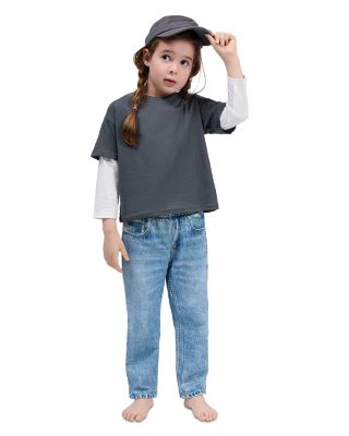 Unisex Mini Miramar Wide Leg Jeans - Baby, Little kid, Big kid
