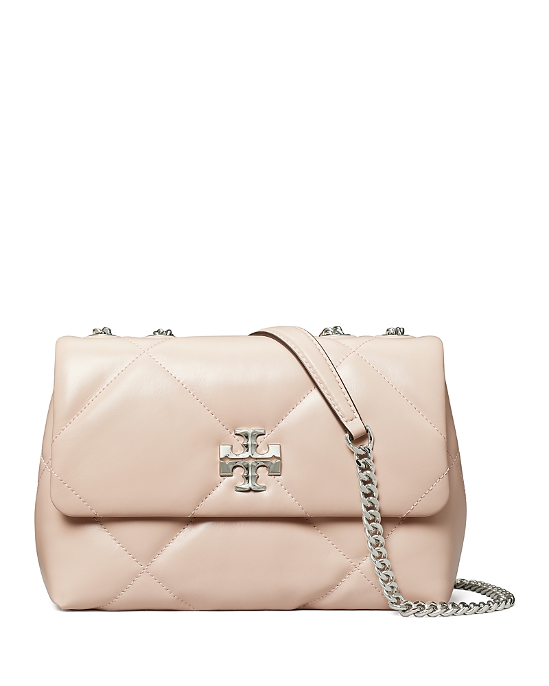 Tory Burch Small Kira Diamond Quilted Leather Convertible Shoulder Bag