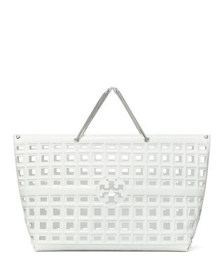 Leather Shopping Basket