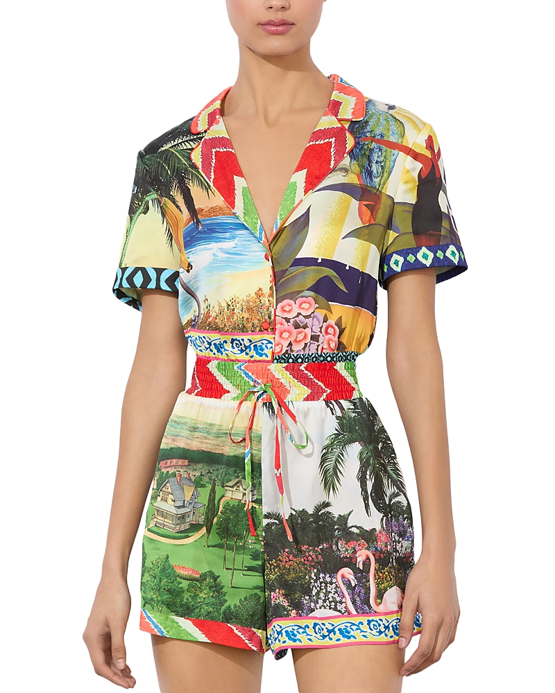 Alice and Olivia Leighton Pajama Romper