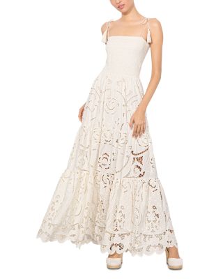 Marna Tiered Eyelet Maxi Dress