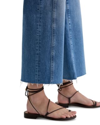 Saige Wide Leg Crop Jeans in Roasartio