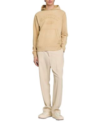 Faded Zip Front Hoodie