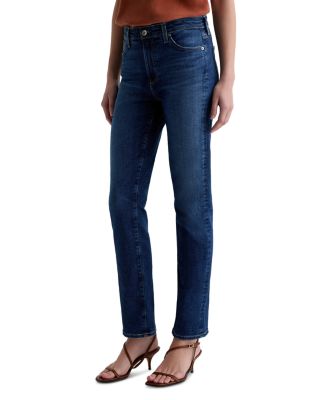 Mid Rise Straight Jeans in Poetic