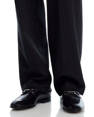 Men's Foster Gancini Bit Leather Loafers    
