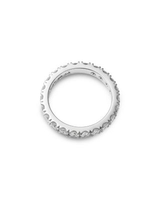 Diamond Certified Eternity Band in 14K White Gold, 2.0 tcw