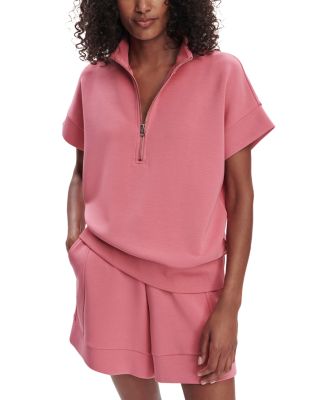 Short Sleeve Sweatshirt & Atrium High Rise Shorts