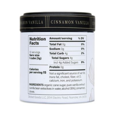 Cinnamon Vanilla Sugar Cubes, 2 Pack