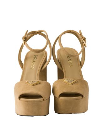 Women's Suede Platform Sandals