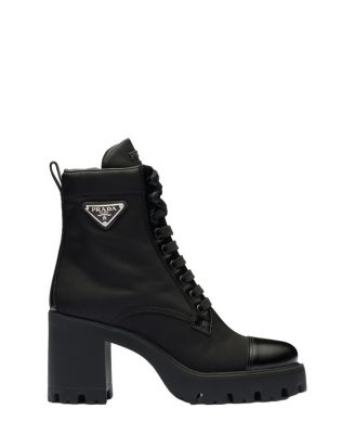 Women's Re-Nylon and Leather Booties