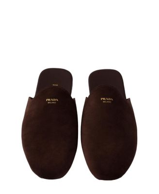  Women's Suede Mules