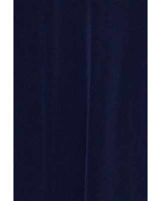 Plus Beaded Sleeve V Neck Gown