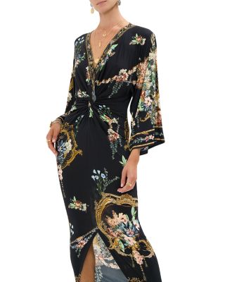 Twist Split Front Dress