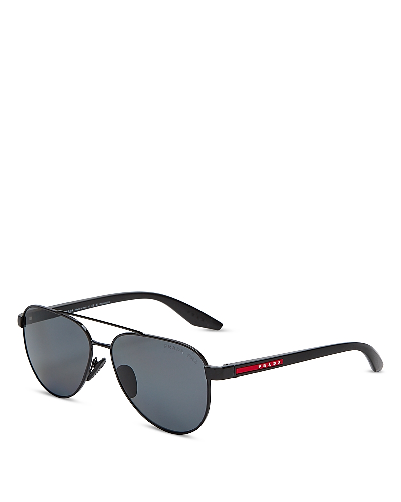 Prada Aviator Sunglasses, 58mm