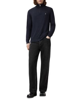 Kilburn Wool & Nylon Regular Fit Quarter Zip Sweater