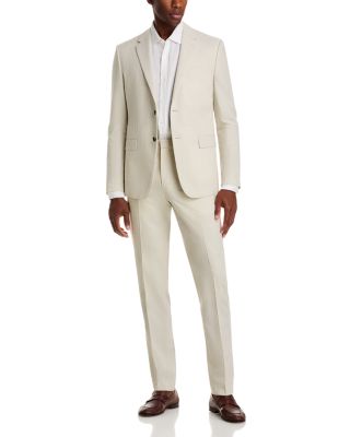 Mayer M&eacute;lange Solid Slim Fit Suit Pants in Soft Tailoring
