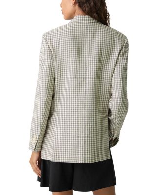 Single Breasted Linen Blazer