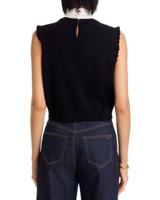 Chiara Tie Collar Top