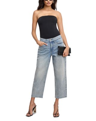 Crystal Stars Good 90s Ankle Jeans in Indigo908