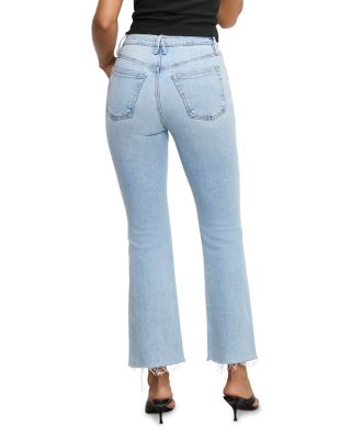 Good Standard Kick Flare Jeans in Indigo954