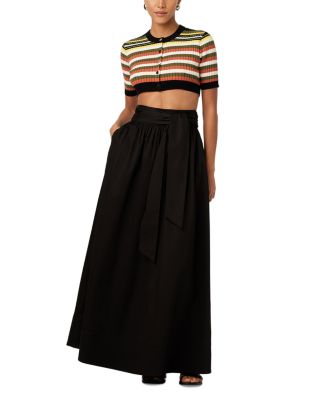 Sabine Tie Midi Skirt