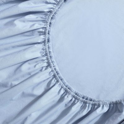 Washed Percale Cotton Sheet Set, Twin