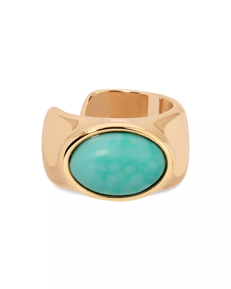Ettika Turquoise Solstice Turquoise Single Ear Cuff