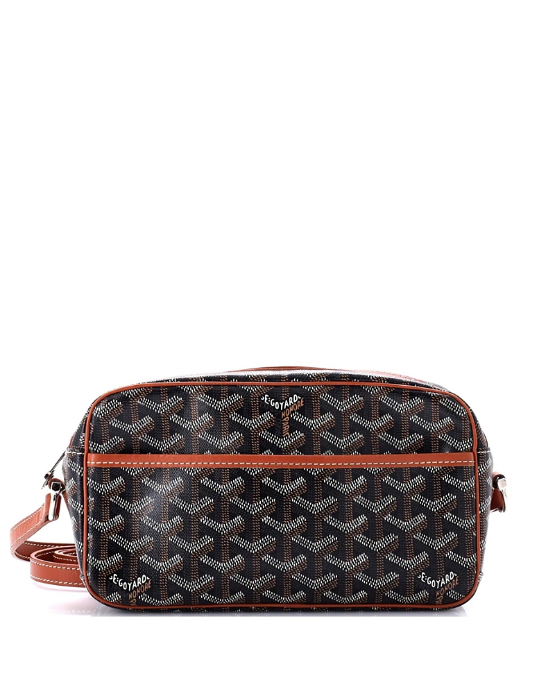 PRE-OWNED GOYARD PRE-OWNED GOYARD CAP VERT BAG COATED CANVAS