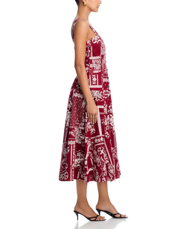 Veena Bandana Military Twill Dress