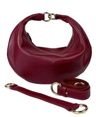 3-in-1 Small Convertible Hobo Crescent Ring Bag