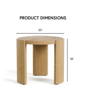 Minst Round End Table