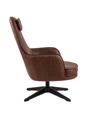 Kava Faux Leather Accent Chair