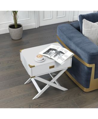 Yore 1-Drawer Side Table