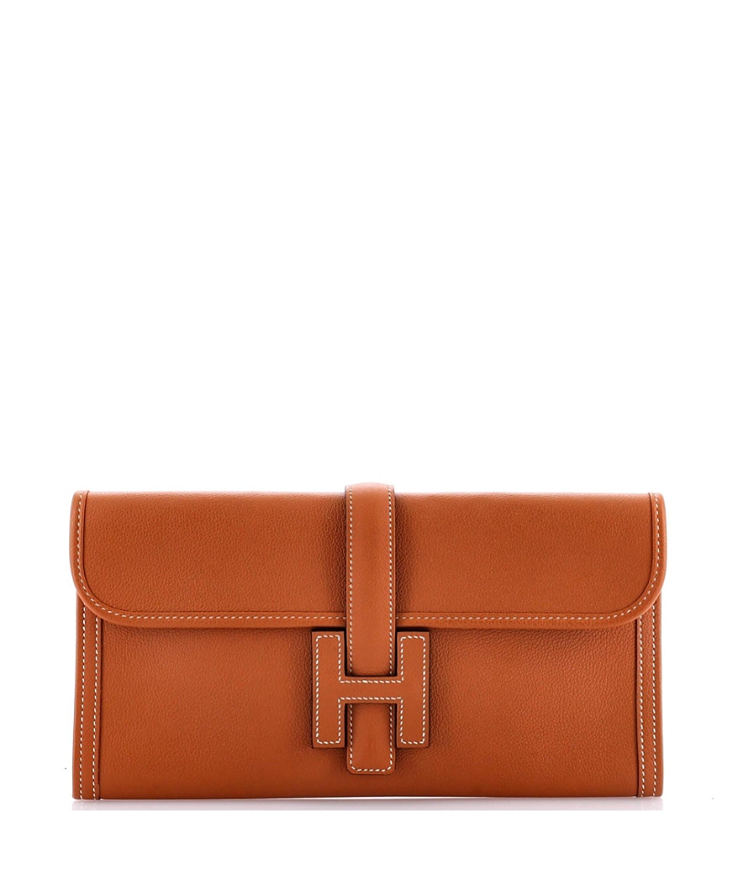 Pre-owned Pre-owned Hermes Hermes 29 Jige Elan Clutch Evercolor