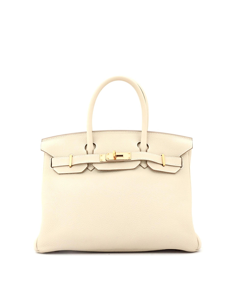 Pre-owned Pre-owned Hermes Hermes Birkin 30 Handbag Light Togo With Rose Gold Hardware