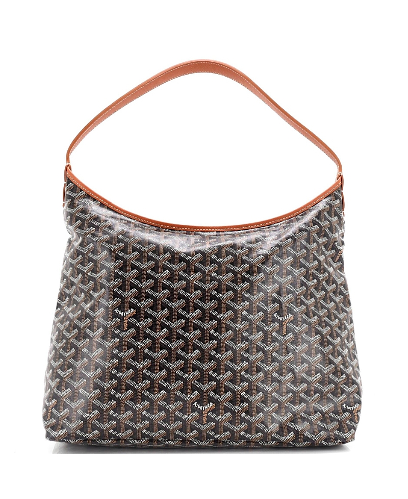 Pre-owned Pre-owned Goyard Goyard Boheme Hobo Coated Canvas