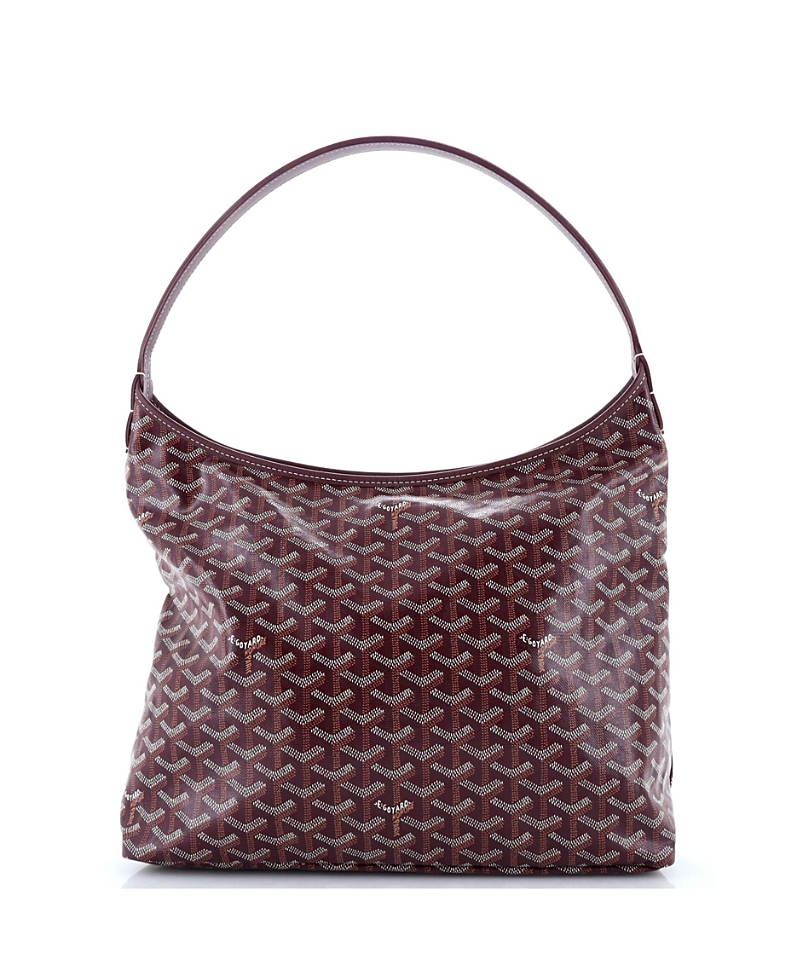Pre-owned Pre-owned Goyard Goyard Boheme Hobo Coated Canvas
