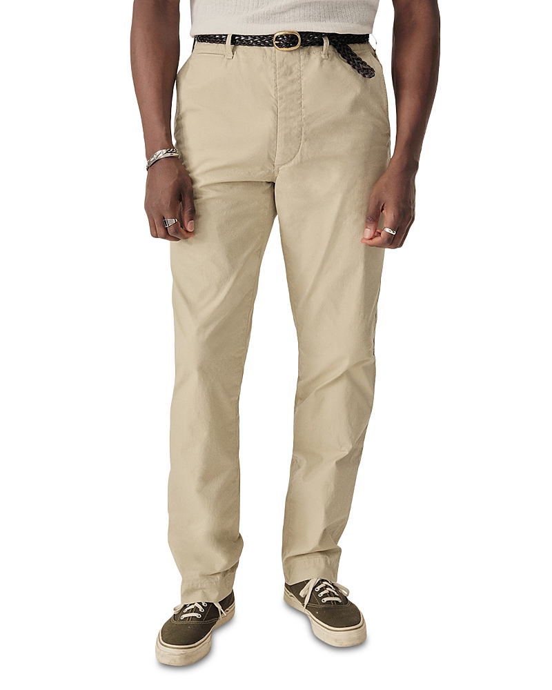 BUCK MASON PARACHUTE POPLIN MAVERICK SLIM CHINOS