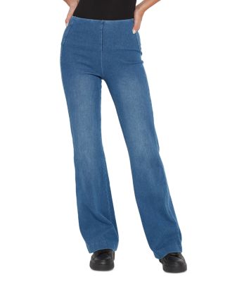 Pull-On Trouser Jeans in Black