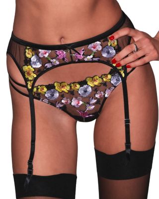 Eden Balconette Bra, Eden Garter, & Eden G-String Panty