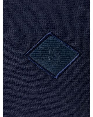 Boys' Core Regular Fit Logo Badge Zip Up Hoodie - Little Kid, Big Kid