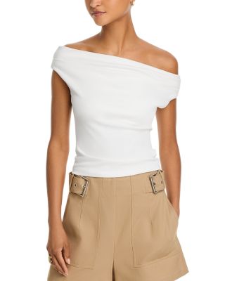 Off-The-Shoulder Jersey Top - Exclusive