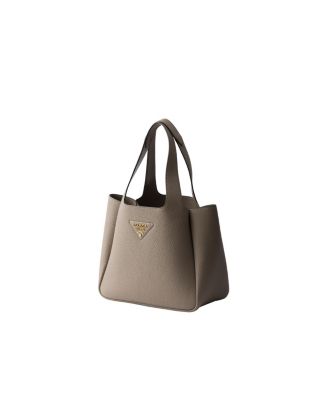 Small Leather Tote Bag