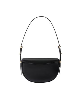 Arque Leather Shoulder Bag with Flap