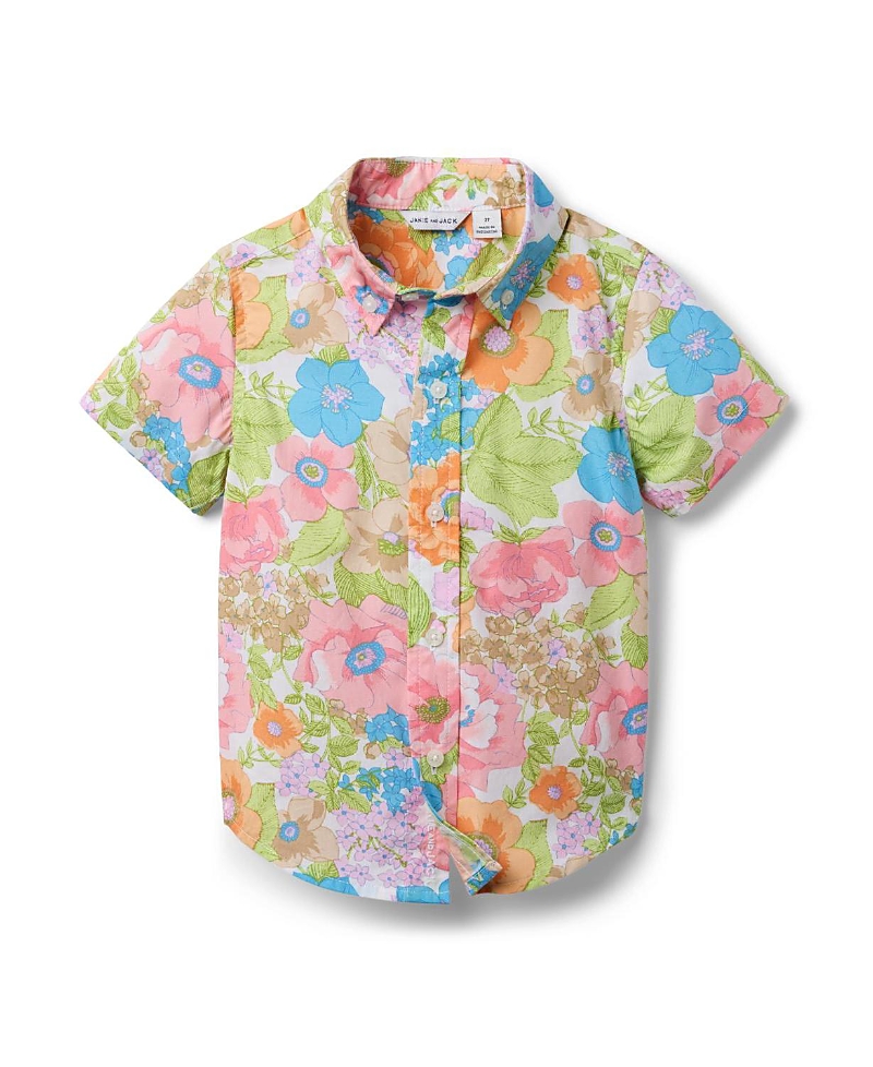 Shop Janie And Jack Boys' The Poplin Shirt - Baby, Little Kid, Big Kid