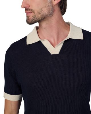 Regular Fit Short Sleeve Club Polo Sweater  