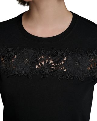 Lace Trim Tee