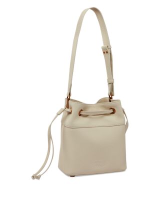Secchiello Mini Leather Bucket Bag