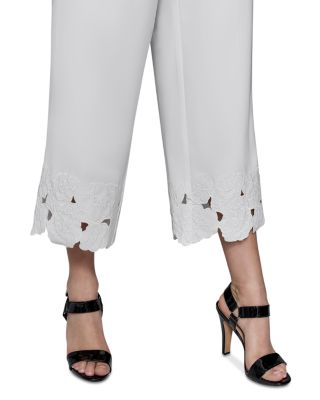 Flora Cut Out Cropped Pants